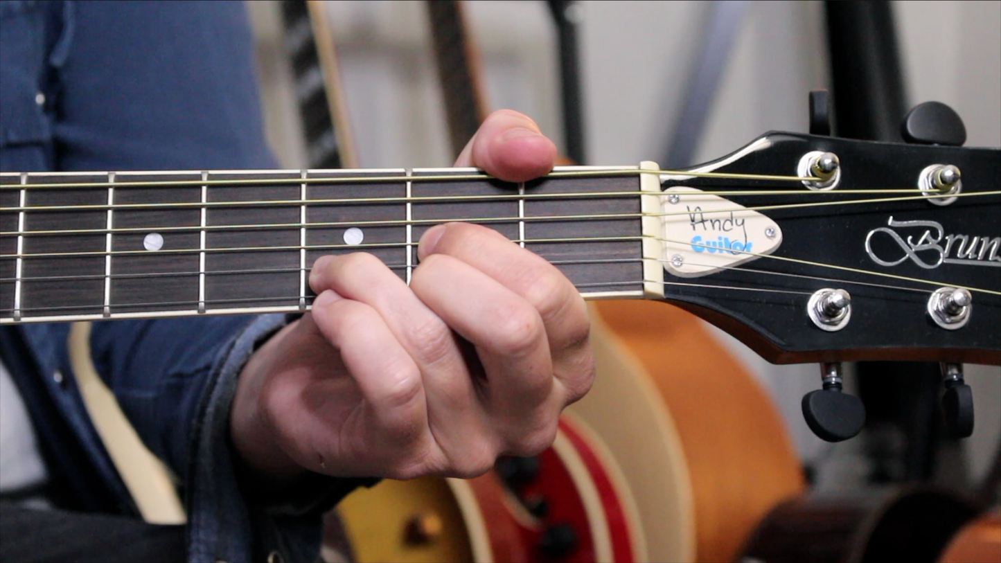 Andy's Signature Acoustic Guitar - Brunswick AGF200 + 3 months FREE Access All Areas website membership