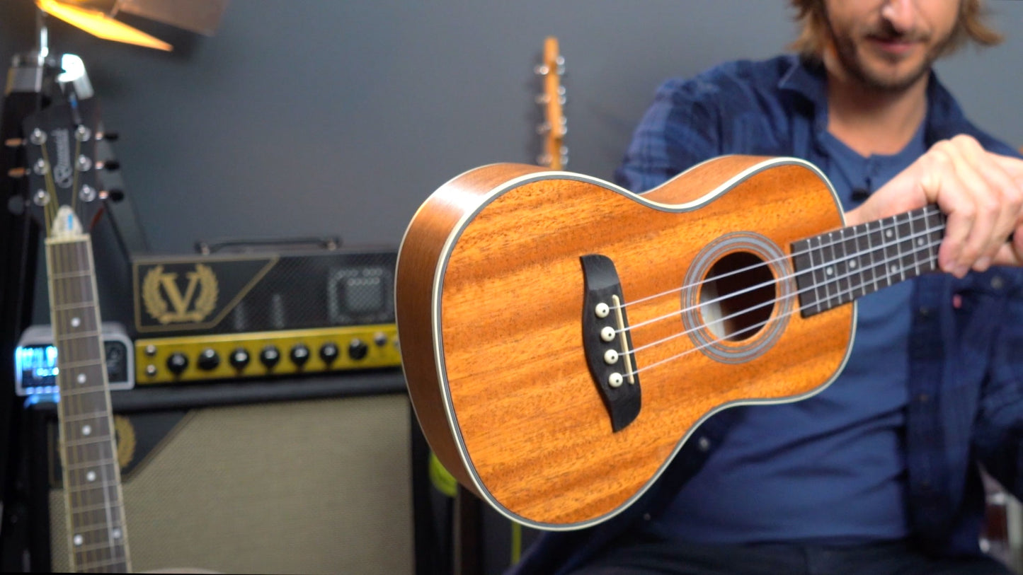 Andy's Signature Ukulele, Tuner & Bag BUNDLE + 3 months FREE Access All Areas website membership